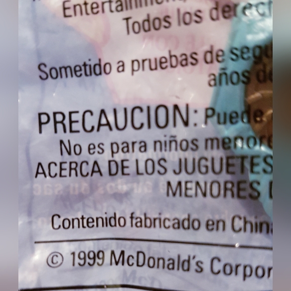 1999 Sabans Mystic Knights of Tir Na Nog Deirdre Figure McDonald's Toy NIP - Picture 7 of 7